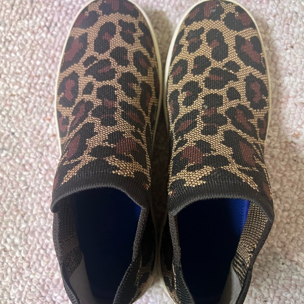 Leopard Print Slip-On Sneakers - Picture 6 of 9